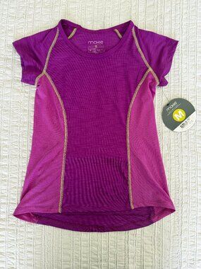 NWT Moxie Cycling Jersey Top Purple Pink - M